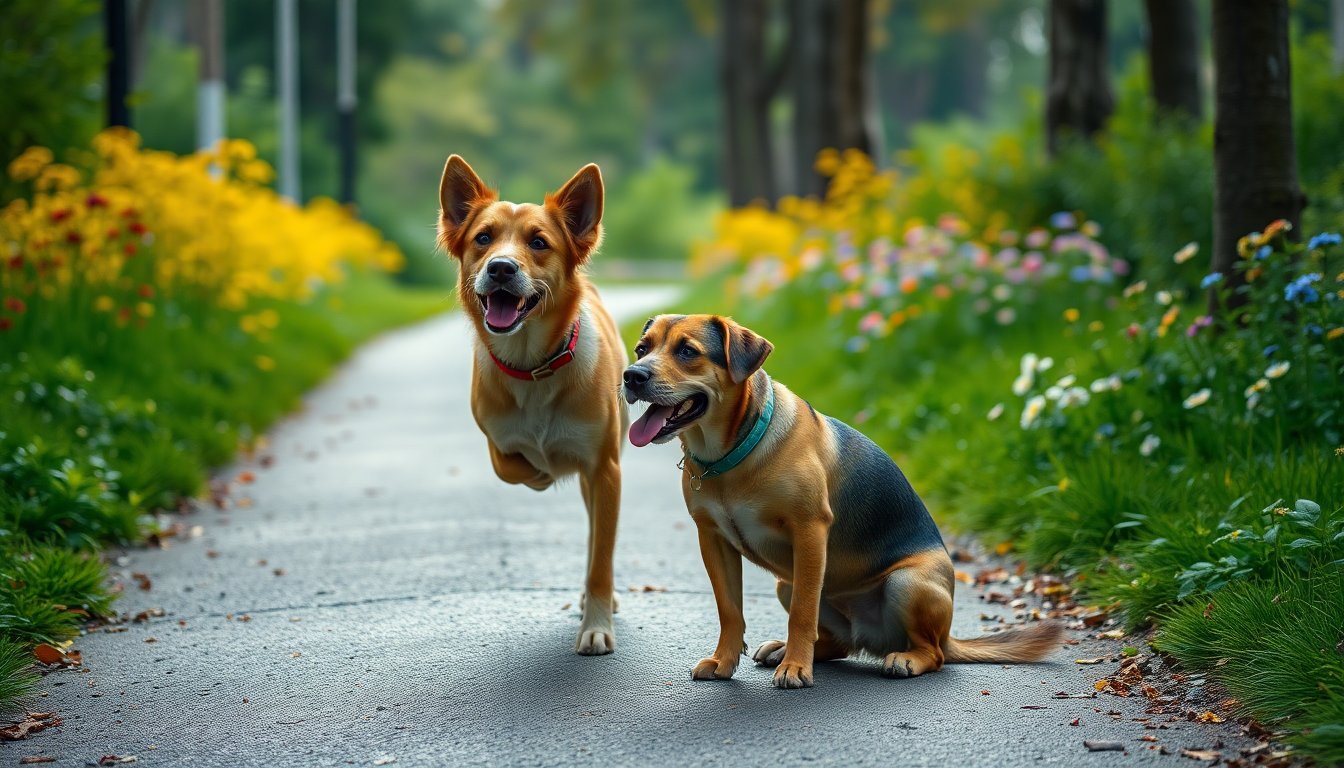walking pets xutaoblog.com rainbow